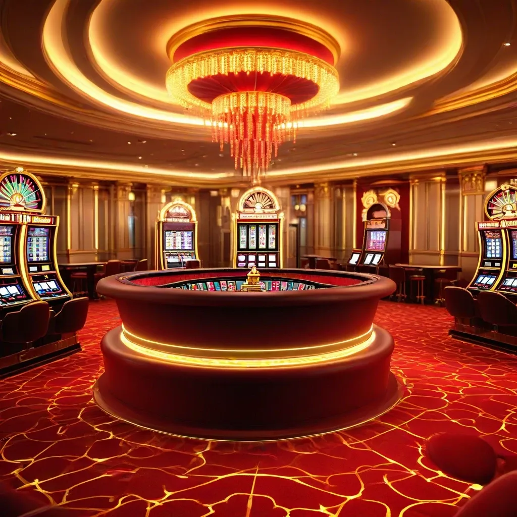 Opulent Casino Interior